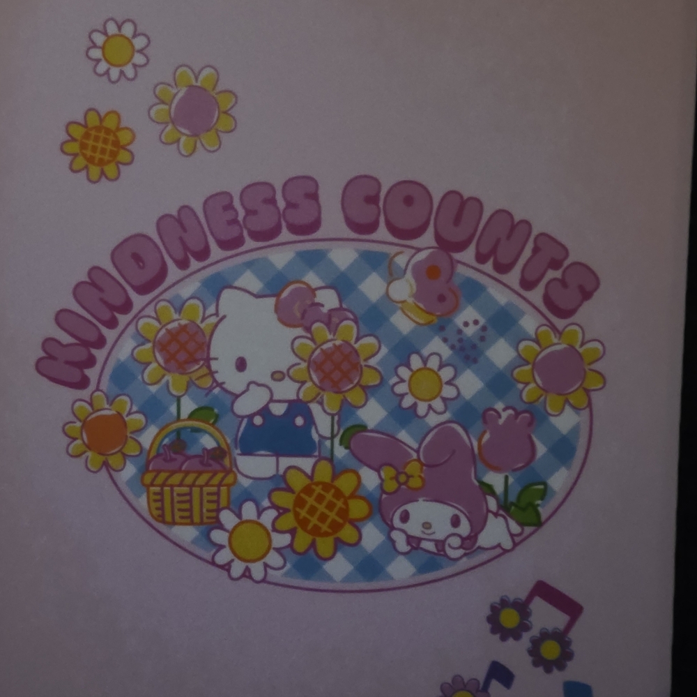 Hello Kitty Kindness Counts Notebook Journal New